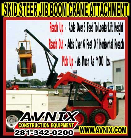 skid steer crane for sale|Booms For Sale .